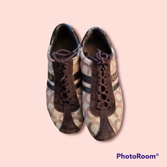 Coach Kathleen Women's Size 6M Brown Sneakers - Picture 1 of 10